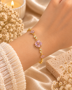 Evaraa Blush Blossom Bracelet
