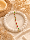 Evaraa Ruby Vine Bracelet